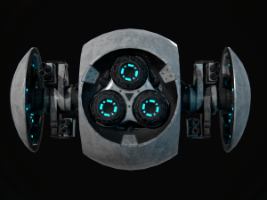 battle drone 3D Model