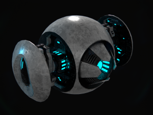 battle drone 3D Model