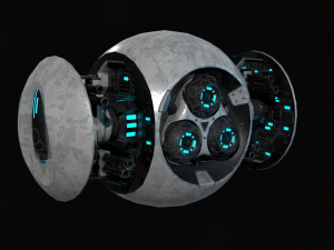 battle drone 3D Model