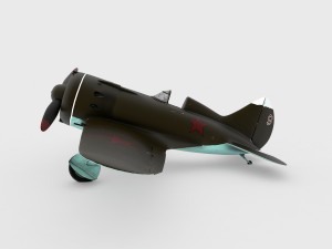 polikarpov i16 3Dモデル
