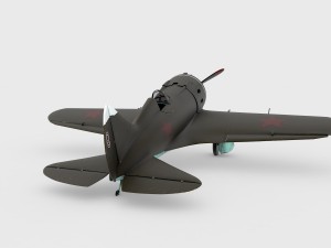polikarpov i16 3Dモデル