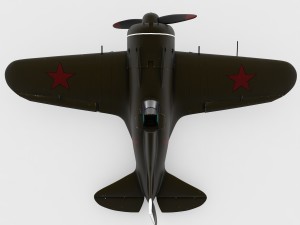 polikarpov i16 3Dモデル