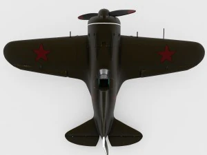 polikarpov i16 3D Model