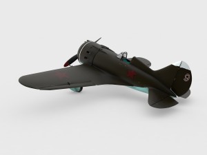 polikarpov i16 3Dモデル