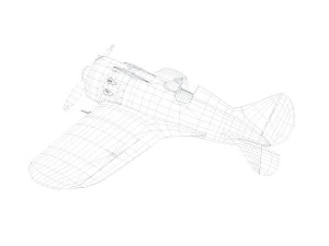 polikarpov i16 3D Model