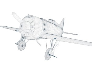 polikarpov i16 3Dモデル