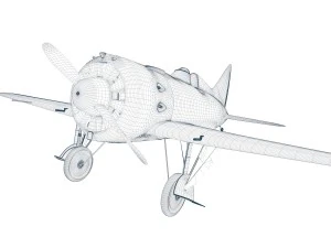 polikarpov i16 3D Model