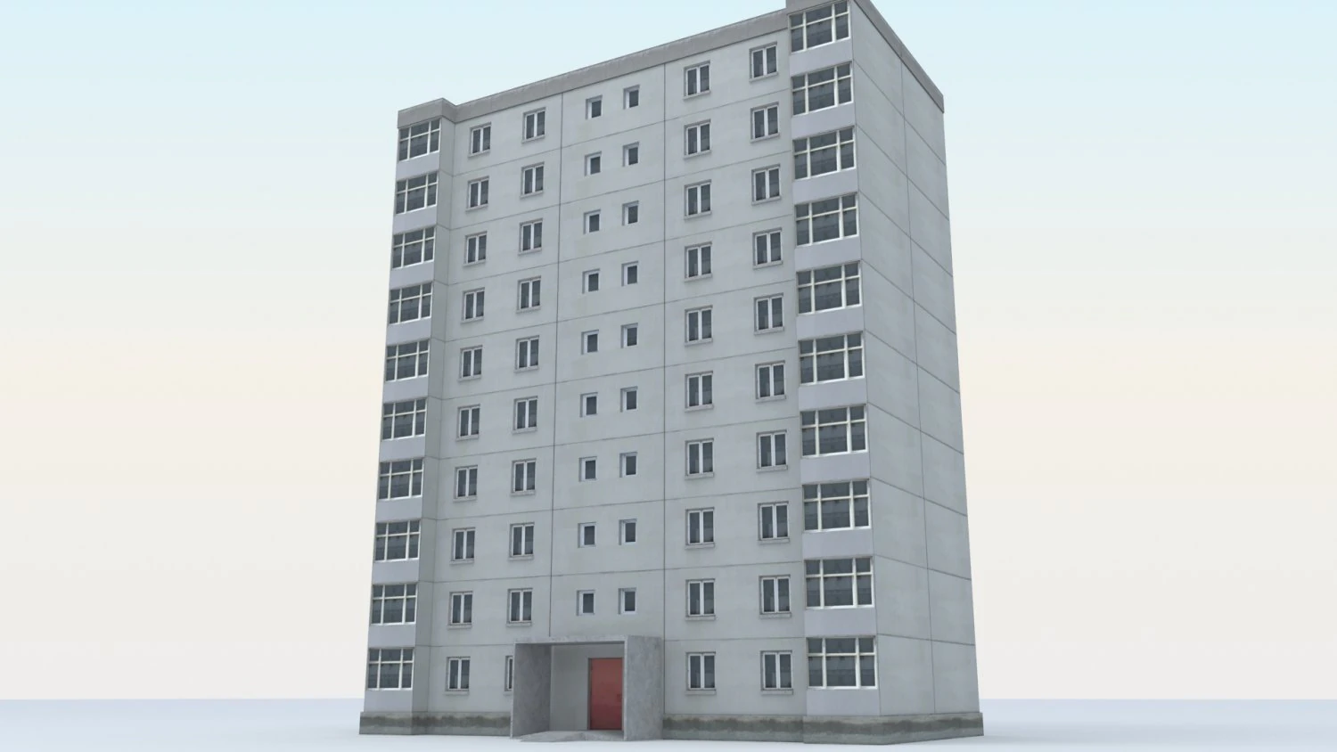 city building 3D Model .c4d .max .obj .3ds .fbx .stl .blend 