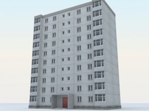 city building Modello 3D
