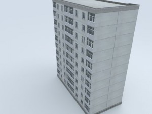 city building Model 3D