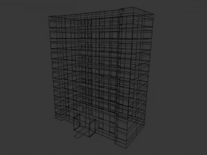 city building Model 3D
