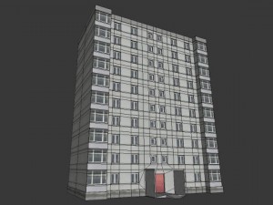 city building Model 3D