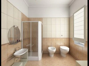 set di 5 modelli per camera da letto interna Modello 3D