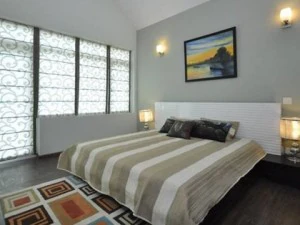 interior bedroom 5 models set 3D Model