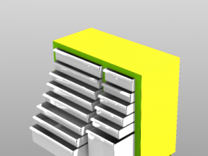 heavy duty storage 3D मॉडल