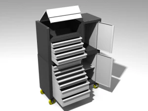 güç depolama 3D Model