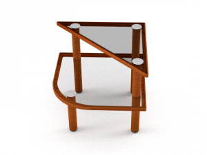 table acrylic 3D-Modell
