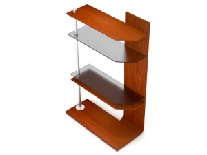 table wood acrylic 3D Model