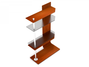 table wood acrylic 3D 模型