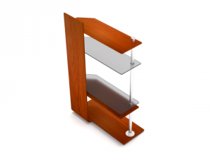 table wood acrylic 3D 模型
