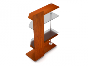 table wood acrylic 3D 模型