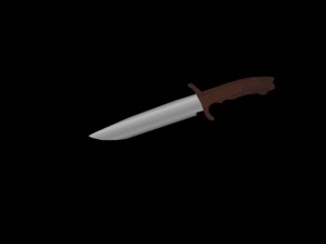 knife Modelo 3D