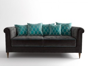 sofa elizabet de la vega Modello 3D