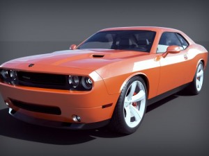 dodge challenger Modello 3D