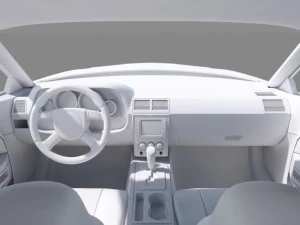 dodge challenger 3D Model