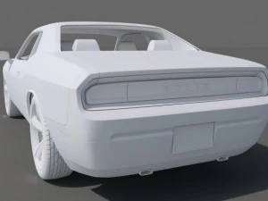 dodge challenger 3D Model