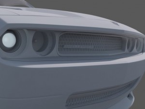 dodge challenger 3D Модель