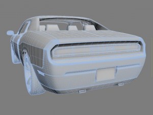 dodge challenger 3D Модель