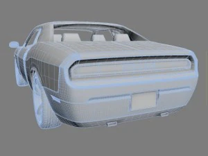 dodge challenger 3D Model