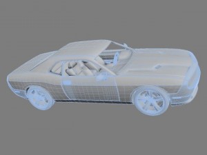 dodge challenger 3D Модель