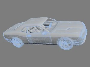dodge challenger 3D Model