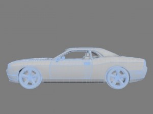 dodge challenger 3D Модель