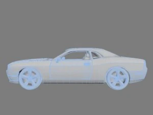 dodge challenger 3D Model