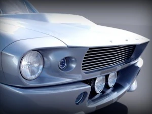 ford mustang gt5001967 eleanor Modelo 3D