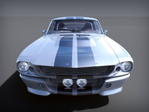 ford mustang gt5001967  eleanor Model 3D
