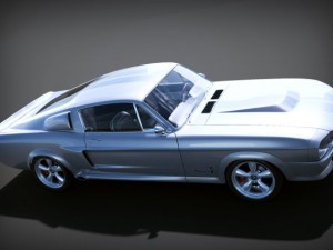 ford mustang gt5001967  eleanor Model 3D