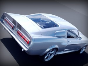 ford mustang gt5001967  eleanor Model 3D