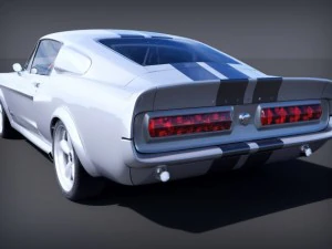 ford mustang gt5001967 eleanor Modelo 3D