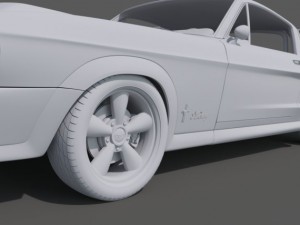 ford mustang gt5001967  eleanor Model 3D