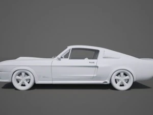 ford mustang gt5001967 eleanor Modelo 3D