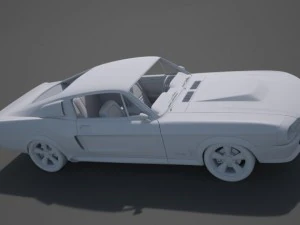 ford mustang gt5001967 eleanor Modelo 3D