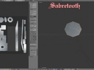 sabretooth 3D 모델