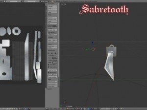 sabretooth 3D 모델