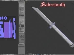 sabretooth 3D 모델