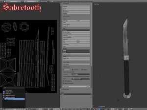 sabretooth 3D 모델