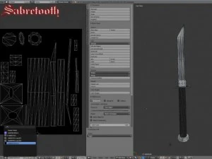 S&auml;belzahntiger 3D Modell